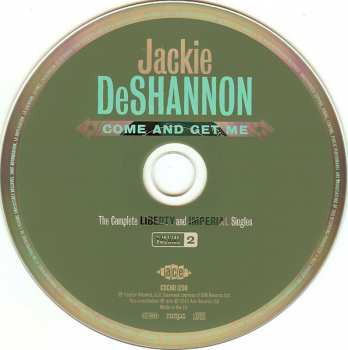 CD Jackie DeShannon: Come And Get Me: The Complete Liberty And Imperial Singles Volume 2
