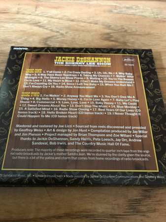 2CD Jackie DeShannon: The Sherry Lee Show Featuring Jackie’s Early Radio Performances As Sherry Lee!