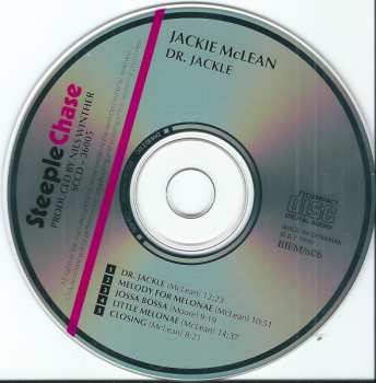 CD Jackie McLean Quartet: Dr. Jackle