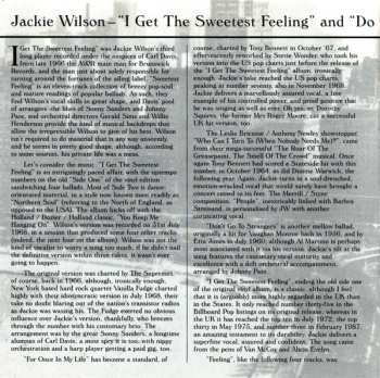 CD Jackie Wilson: I Get The Sweetest Feeling & Do Your Thing