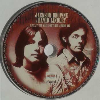 CD David Lindley: Live At The Main Point 15th August 1973