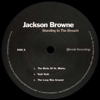2LP Jackson Browne: Standing In The Breach