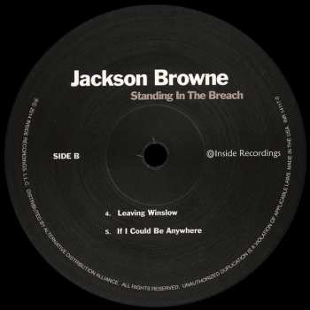 2LP Jackson Browne: Standing In The Breach