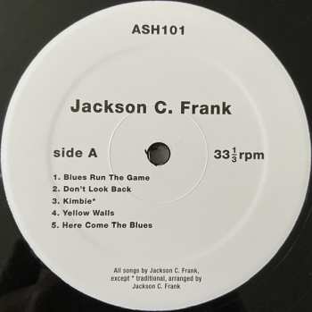 LP Jackson C. Frank: Jackson C. Frank