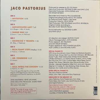 3LP Jaco Pastorius: Truth, Liberty & Soul - Live In NYC 1982 NPR Jazz Recording DLX