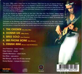 CD Jaco Pastorius: Live At The Montreal Jazz Festival 1982