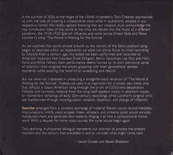 CD Jacob Cooper: Sunrise