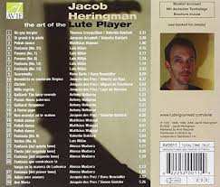 CD Jacob Heringman: The Art Of The Lute Player