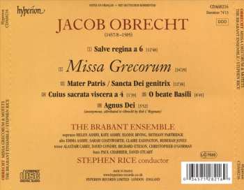CD Jacob Obrecht: Missa Grecorum & Motets