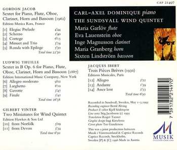 CD Jacques Ibert: Jacob / Thuille / Winter / Ibert