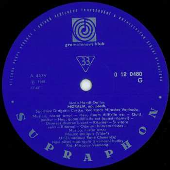 LP Jacobus Gallus: Moralia