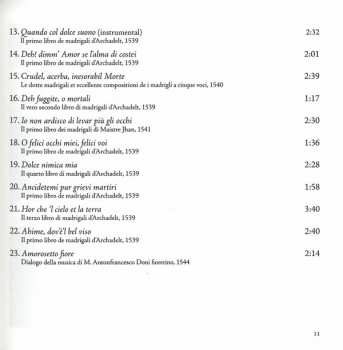 3CD/Doos Cappella Mediterranea: Motetti - Madrigali - Chansons