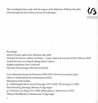 3CD/Doos Cappella Mediterranea: Motetti - Madrigali - Chansons