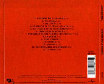 CD Jacques Brel: L'Homme De La Mancha