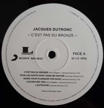 LP Jacques Dutronc: C'est Pas Du Bronze