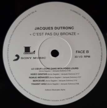 LP Jacques Dutronc: C'est Pas Du Bronze