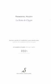2CD Hervé Niquet: La Reine De Chypre LTD | NUM