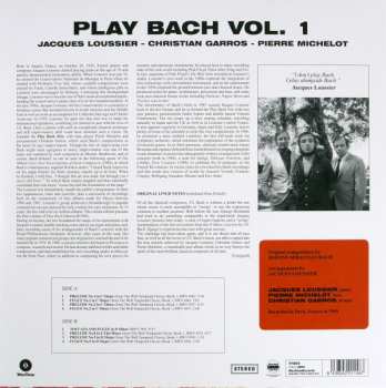 LP Jacques Loussier: Play Bach No.1 LTD