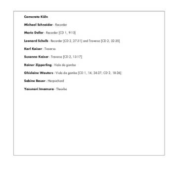 2CD Jacques Martin Hotteterre: Complete Chamber Music Vol. 3 - Suites Opp. 4, 5 & 6