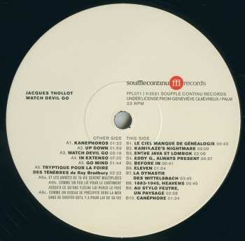 LP Jacques Thollot: Watch Devil Go