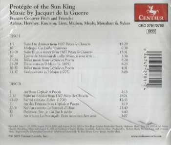 2CD Élisabeth Jacquet de La Guerre: Protégée Of The Sun King