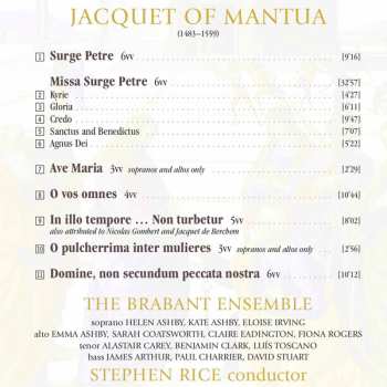 CD The Brabant Ensemble: Missa Surge Petre & Motets