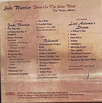 CD Jade Warrior: Borne On The Solar Wind (The Vertigo Albums)