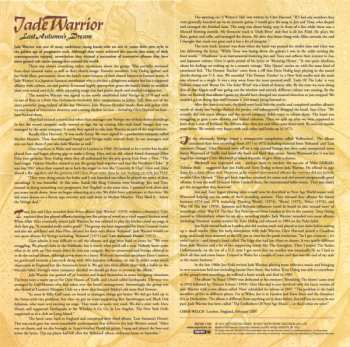 CD Jade Warrior: Last Autumn's Dream LTD