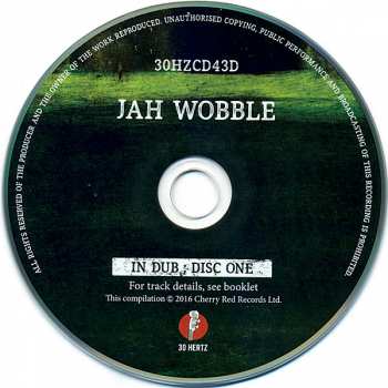 2CD Jah Wobble: In Dub