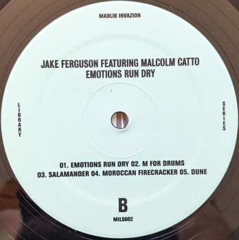 LP Malcom Catto: Emotions Run Dry