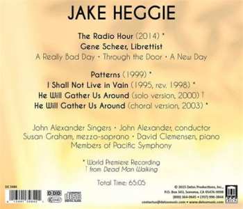 CD Jake Heggie: The Radio Hour A Choral Opera in One Act