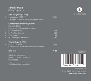 CD John Corigliano: Guitar Concertos