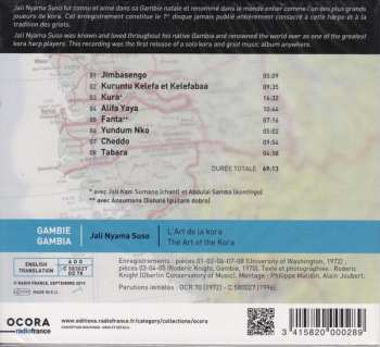 CD Jali Nyama Suso: Gambie / Gambia - L'Art De La Kora / The Art of the Kora