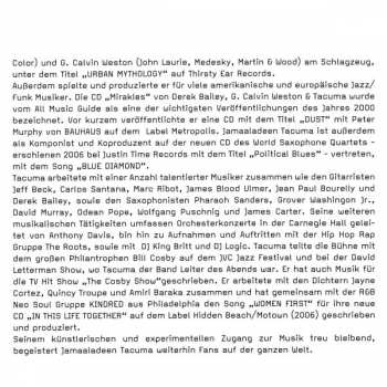 CD Jamaaladeen Tacuma: Jamaaladeen Tacuma's Coltrane Configurations