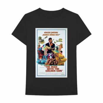 Merch James Bond 007: T-shirt The Man With The Golden Gun Poster 