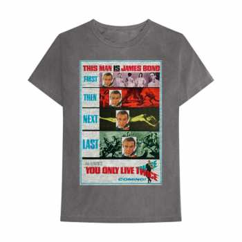 Merch James Bond 007: T-shirt You Only Live Twice 