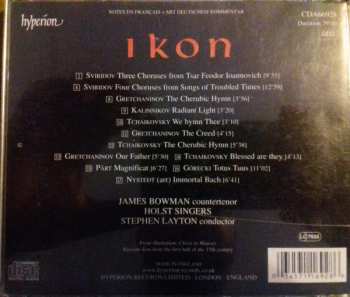 CD James Bowman: Ikon