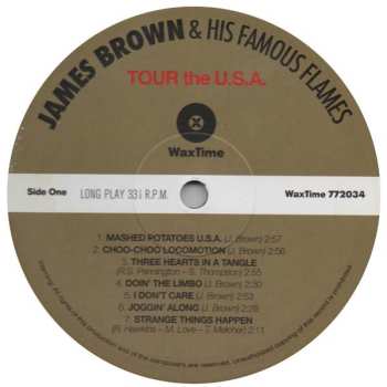 LP James Brown & The Famous Flames: Tour The U.S.A. LTD
