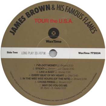 LP James Brown & The Famous Flames: Tour The U.S.A. LTD