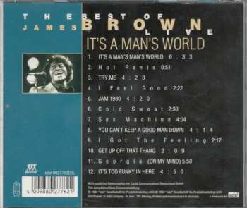 CD James Brown: It's A Man's World - The Best Of James Brown - Live