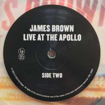 LP James Brown: James Brown ‘Live’ At The Apollo  CLR