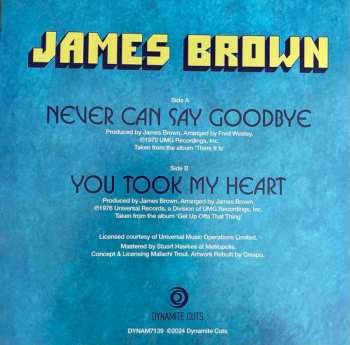 SP James Brown: Never Can Say Goodbye / You Took My Heart