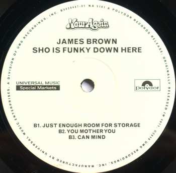 LP James Brown: Sho Is Funky Down Here