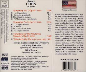 CD Slovak Radio Symphony Orchestra: Symphonies Nos. 2 And 7