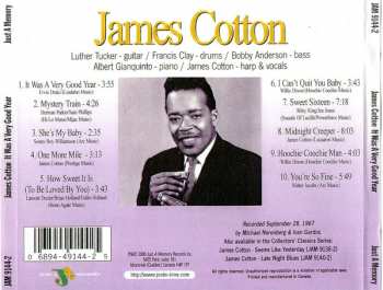 CD James Cotton: It Was A Very Good Year