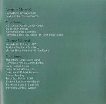 CD James Cotton: Two Sides Of The Blues