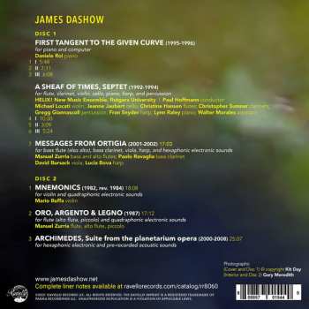 2CD James Dashow: Synchronies: Music For Small Ensembles