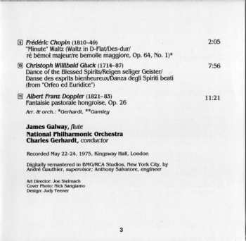 CD James Galway: Man With The Golden Flute