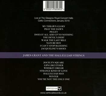 CD James Grant: James Grant And The Hallelujah Strings