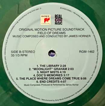 LP James Horner: Field Of Dreams (Original Motion Picture Soundtrack) CLR